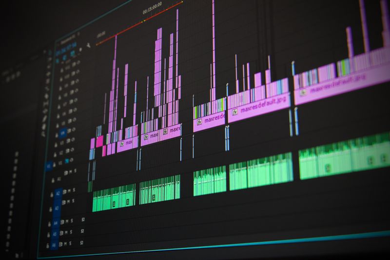 Dettaglio di telecamera pronta per intervista storica o biografica